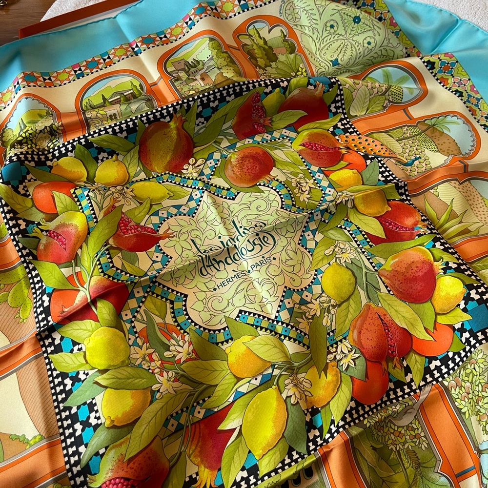 Hermes ‘Les Jardins d’analouise’: artist Aline Honore-1st issued 2006